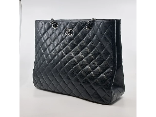 Schoudertas, chanel, cc shopping bag - afbeelding 1 van  10