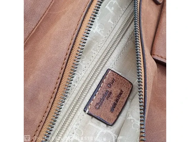 Schoudertas dior, gaucho saddle bag - afbeelding 5 van  15