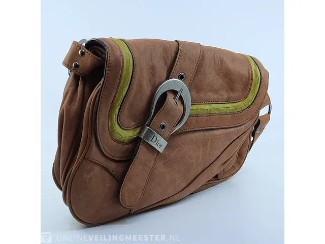 Schoudertas dior, gaucho saddle bag - afbeelding 10 van  15