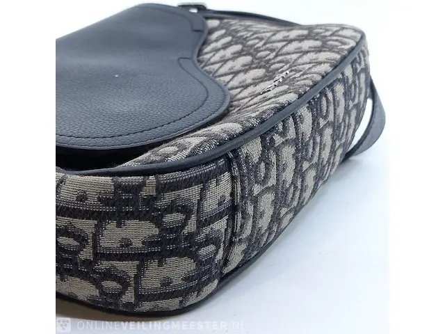Schoudertas dior, mini saddle messenger bag - afbeelding 17 van  18