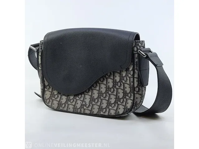 Schoudertas dior, mini saddle messenger bag - afbeelding 1 van  18