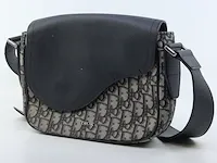 Schoudertas dior, mini saddle messenger bag - afbeelding 1 van  18