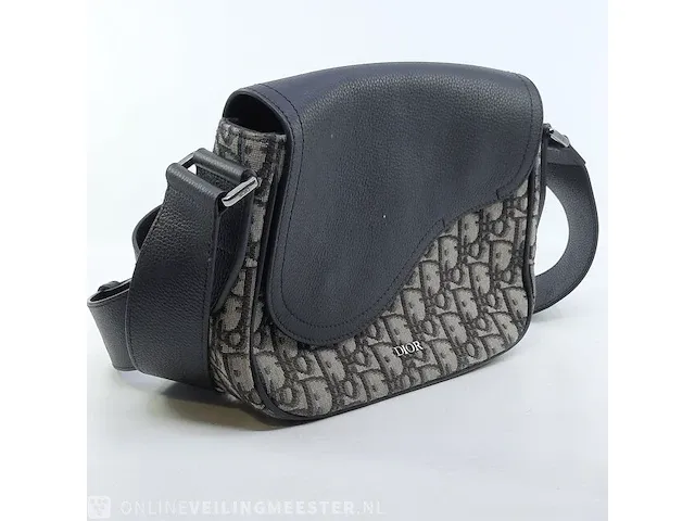 Schoudertas dior, mini saddle messenger bag - afbeelding 3 van  18