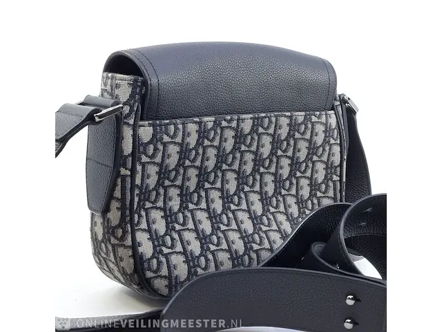 Schoudertas dior, mini saddle messenger bag - afbeelding 8 van  18