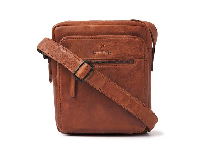 Schoudertas, dr amsterdam, 932680, camel - afbeelding 1 van  5