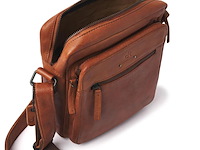 Schoudertas, dr amsterdam, 932680, camel - afbeelding 2 van  5