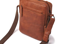 Schoudertas, dr amsterdam, 932680, camel - afbeelding 3 van  5