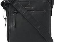 Schoudertas dr amsterdam, 932680, zwart, man