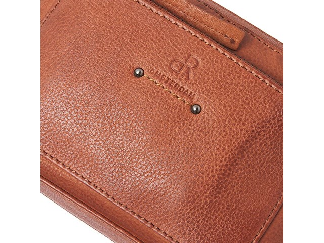 Schoudertas dr amsterdam, 933622, camel - afbeelding 3 van  5