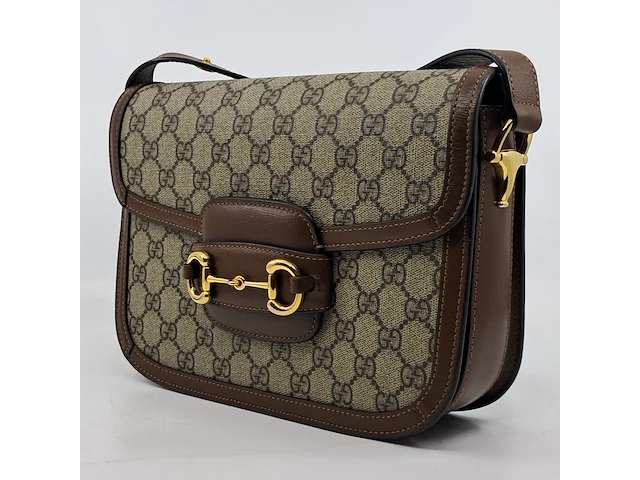 Schoudertas, gucci, 1955 horsebit gg supreme - afbeelding 1 van  19