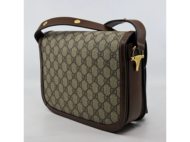 Schoudertas, gucci, 1955 horsebit gg supreme - afbeelding 14 van  19