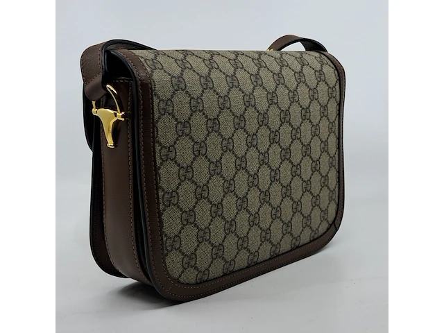 Schoudertas, gucci, 1955 horsebit gg supreme - afbeelding 16 van  19