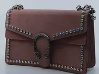 Schoudertas gucci, dionysus pink suede - afbeelding 1 van  13