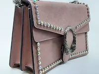 Schoudertas gucci, dionysus pink suede - afbeelding 8 van  13