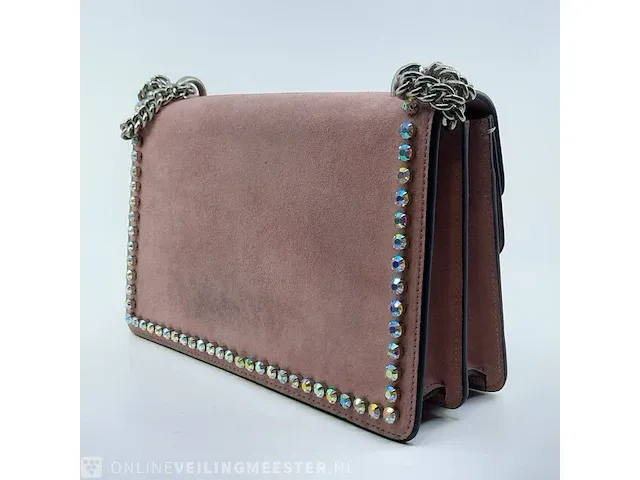 Schoudertas gucci, dionysus pink suede - afbeelding 11 van  13