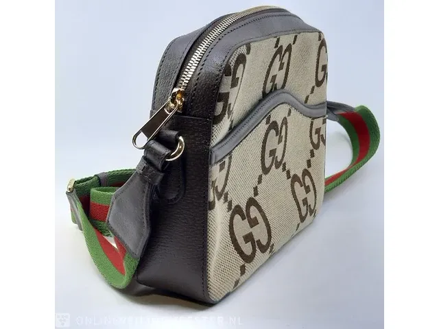 Schoudertas gucci, gg supreme messenger crossbody - afbeelding 10 van  13