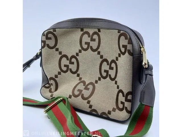 Schoudertas gucci, gg supreme messenger crossbody - afbeelding 11 van  13