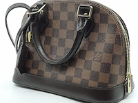 Schoudertas, louis vuitton, alma damier - afbeelding 9 van  12