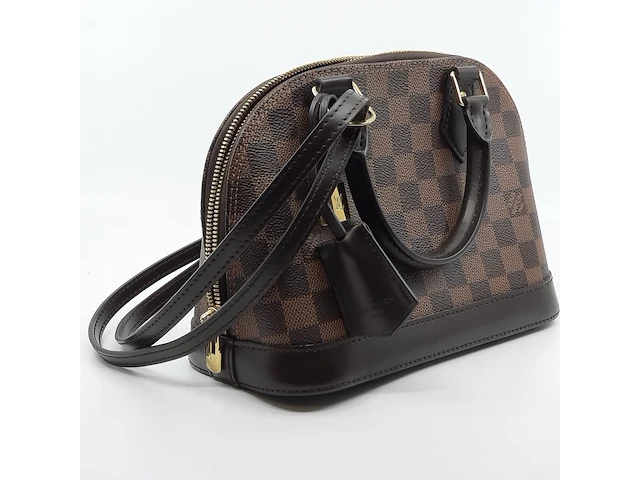 Schoudertas, louis vuitton, alma damier - afbeelding 10 van  12