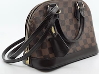 Schoudertas, louis vuitton, alma damier - afbeelding 10 van  12