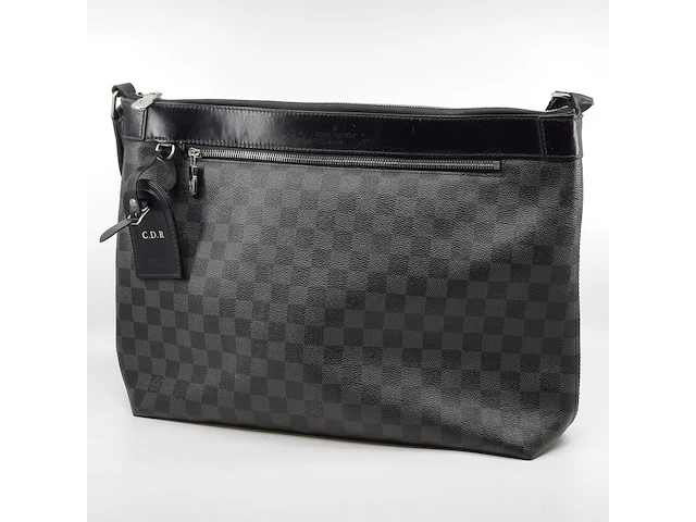 Schoudertas, louis vuitton, damier graphite mick - afbeelding 1 van  12