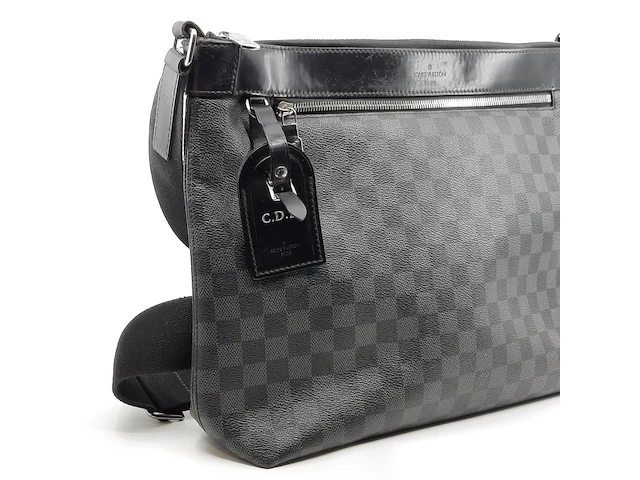Schoudertas, louis vuitton, damier graphite mick - afbeelding 6 van  12