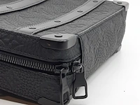 Schoudertas, louis vuitton, mini soft trunk black bag - afbeelding 2 van  13