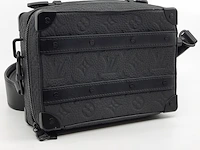 Schoudertas, louis vuitton, mini soft trunk black bag - afbeelding 7 van  13