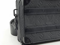 Schoudertas, louis vuitton, mini soft trunk black bag - afbeelding 8 van  13