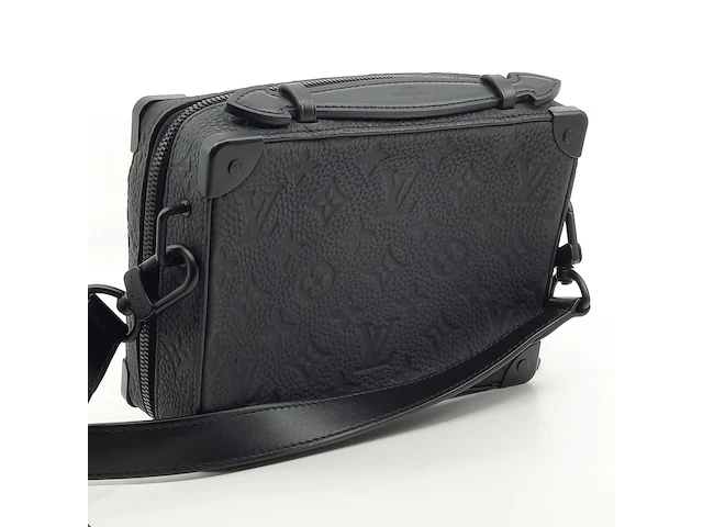 Schoudertas, louis vuitton, mini soft trunk black bag - afbeelding 11 van  13