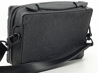 Schoudertas, louis vuitton, mini soft trunk black bag - afbeelding 11 van  13