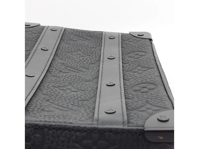 Schoudertas, louis vuitton, mini soft trunk black bag - afbeelding 13 van  13
