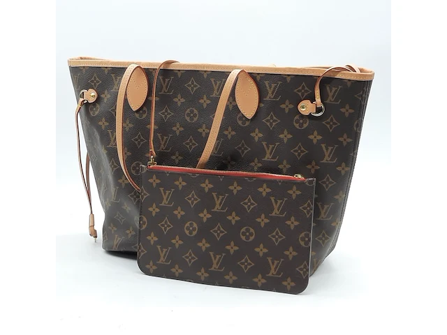 Schoudertas, louis vuitton, neverfull bag - afbeelding 1 van  9