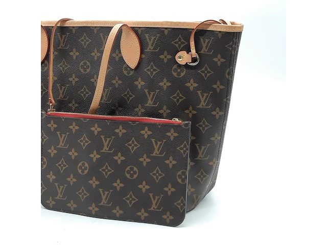 Schoudertas, louis vuitton, neverfull bag - afbeelding 2 van  9