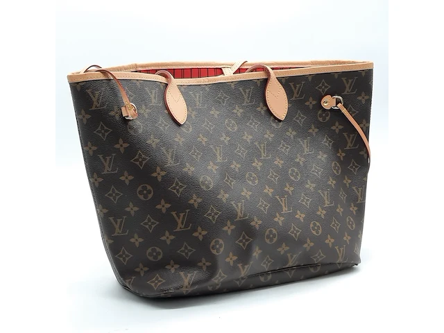 Schoudertas, louis vuitton, neverfull bag - afbeelding 6 van  9
