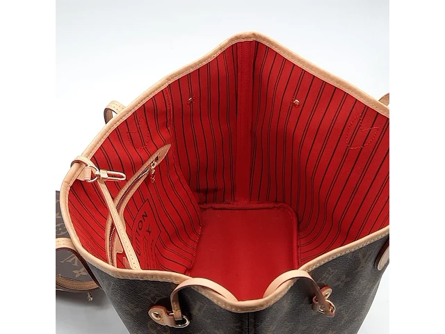Schoudertas, louis vuitton, neverfull bag - afbeelding 7 van  9