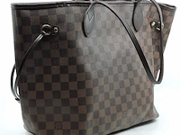 Schoudertas met portemonnee, louis vuitton, neverfull mm ebene - afbeelding 7 van  12