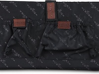 Schoudertas, plevier, beryl, donkerbruin - afbeelding 4 van  7