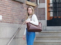 Schoudertas, plevier, beryl, donkerbruin - afbeelding 7 van  7