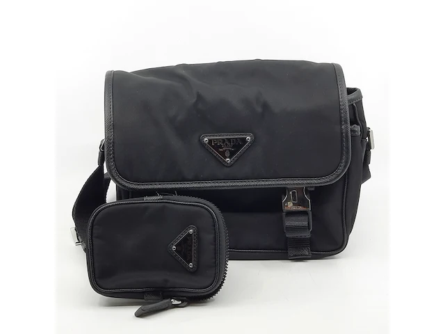 Schoudertas, prada, re-nylon crossbody - afbeelding 1 van  12