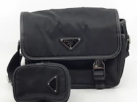 Schoudertas, prada, re-nylon crossbody - afbeelding 1 van  12