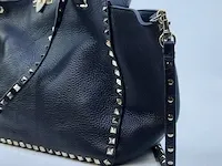 Schoudertas valentino, medium grainy calfskin rockstud - afbeelding 3 van  10