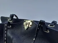 Schoudertas valentino, medium grainy calfskin rockstud - afbeelding 4 van  10