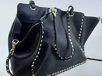Schoudertas valentino, medium grainy calfskin rockstud - afbeelding 5 van  10