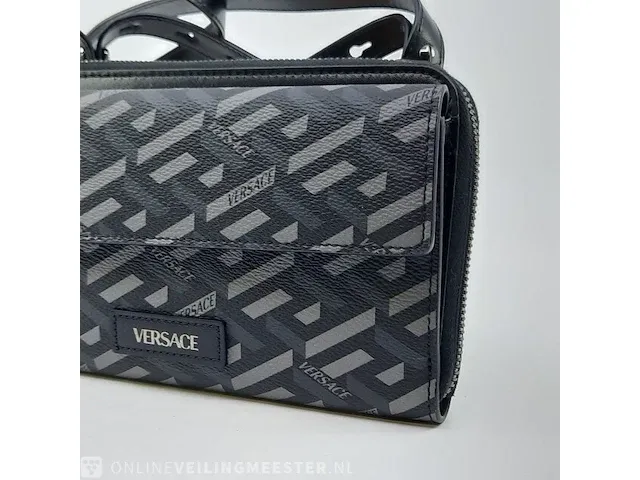 Schoudertas versace, wallet la creca calf - afbeelding 3 van  10