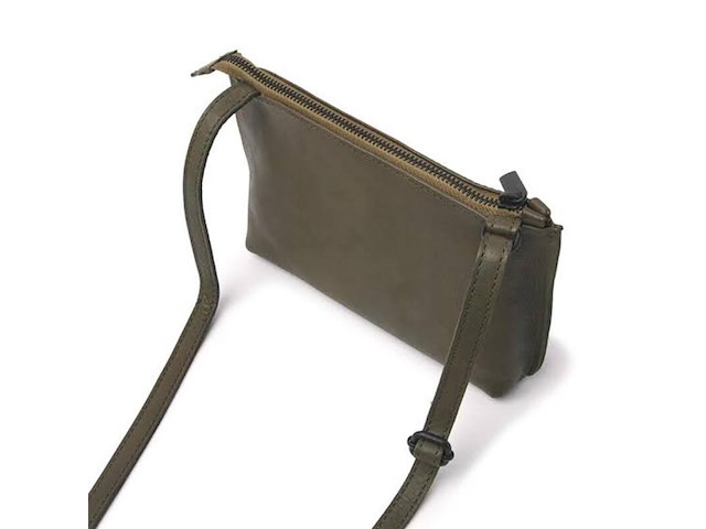 Schoudertasje dr amsterdam, tampa, olive, crossbody - afbeelding 2 van  5