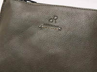Schoudertasje dr amsterdam, tampa, olive, crossbody - afbeelding 4 van  5