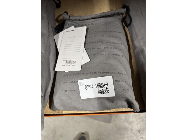 Schoudertasje dr amsterdam, tampa, olive, crossbody - afbeelding 5 van  5