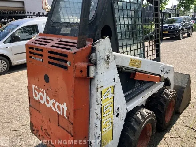 Schranklader bobcat, 453, wit, bouwjaar 1995 - afbeelding 2 van  17