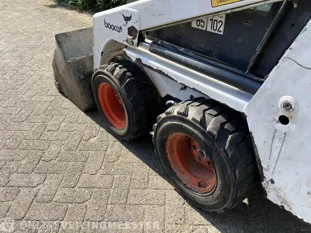 Schranklader bobcat, 453, wit, bouwjaar 1995 - afbeelding 4 van  17